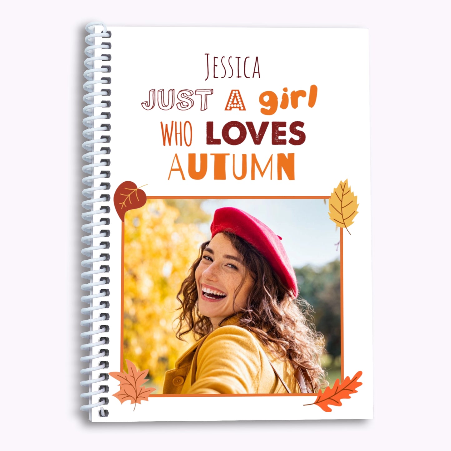 Loves Autumn | Personalised A5 Halloween Organiser Notebook