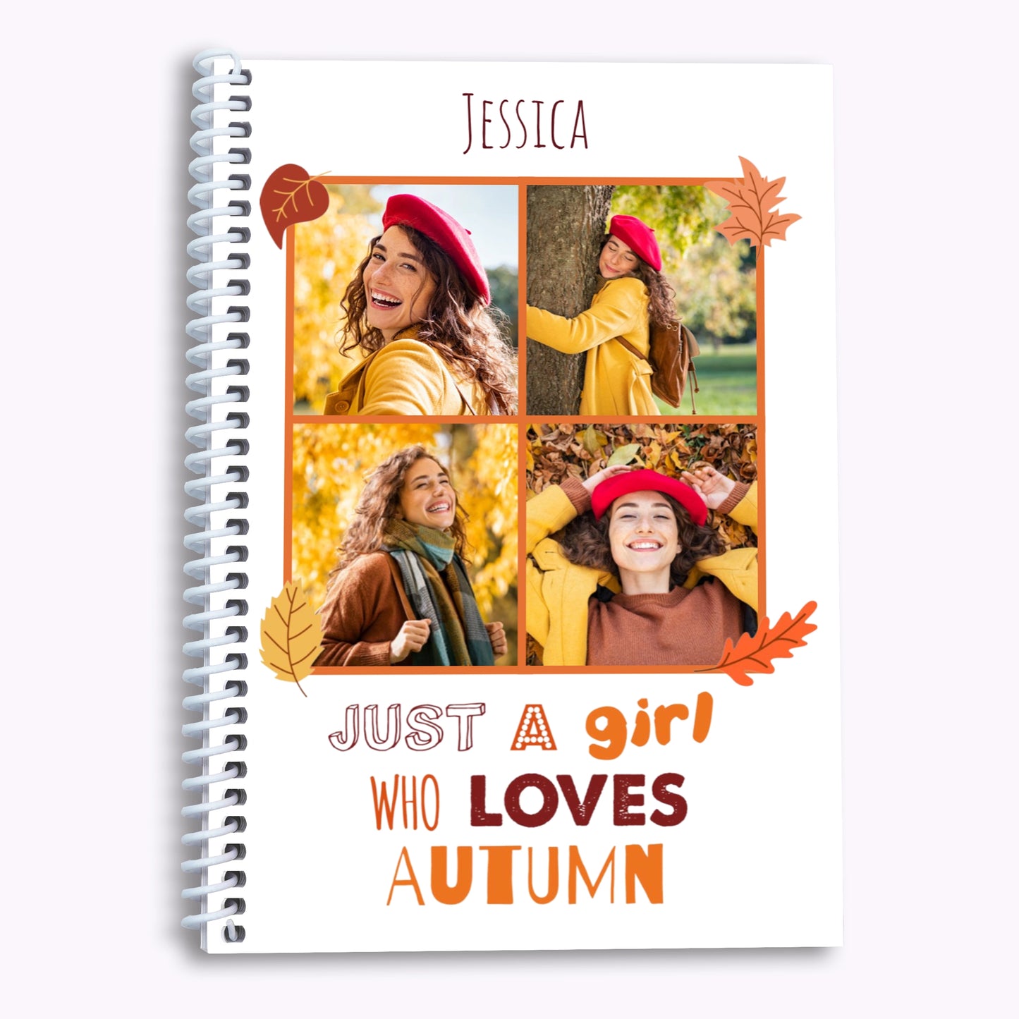 Loves Autumn | Personalised A5 Halloween Organiser Notebook