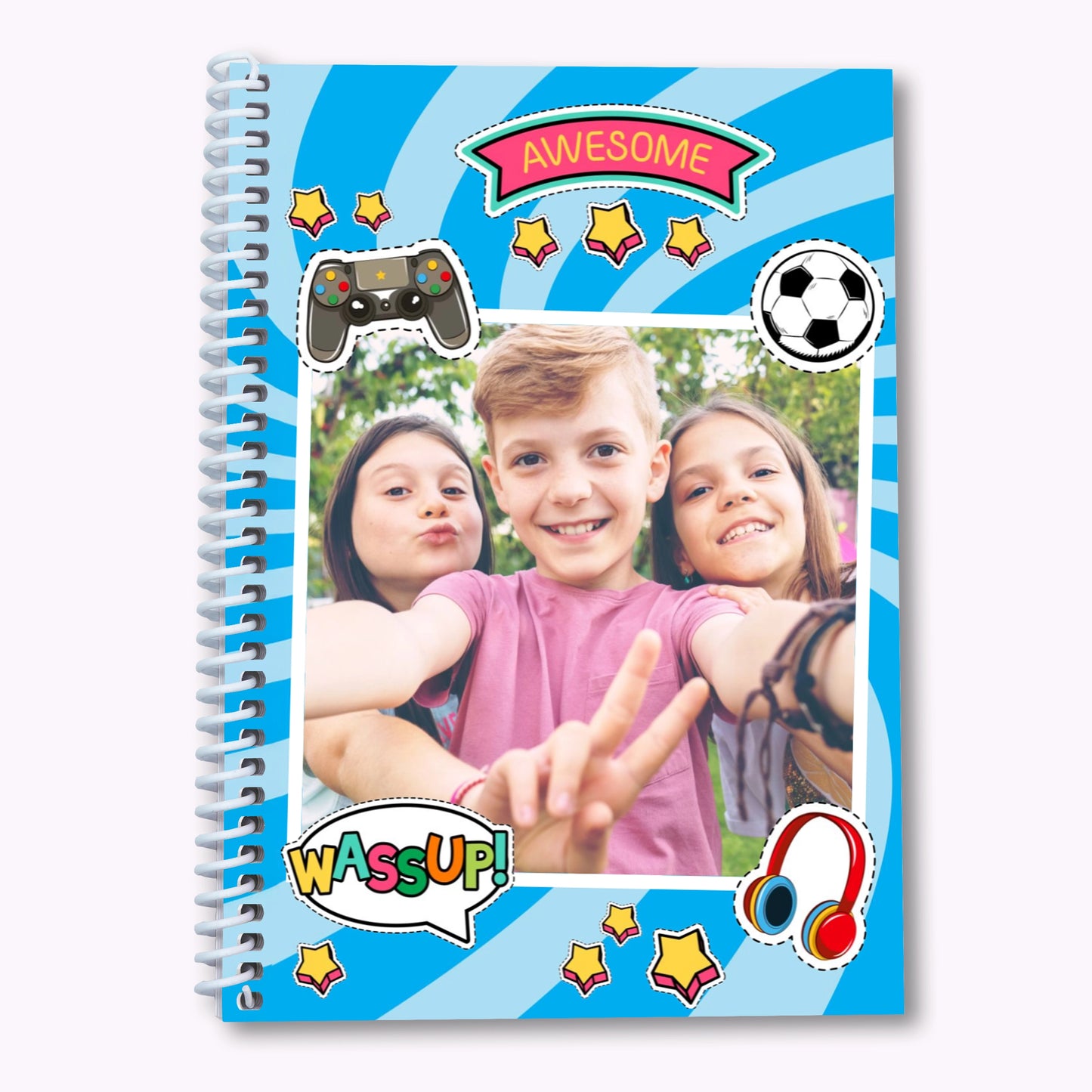 Awesome Memories | Personalised A5 Organiser Notebook