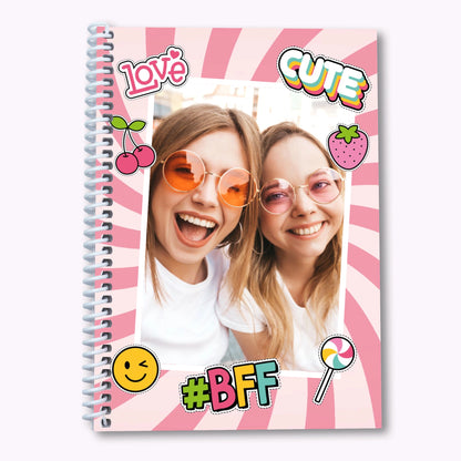 Best Friends Forever | Personalised A5 Organiser Notebook