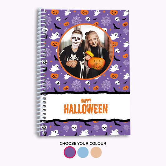 Spooky and Sweet | Personalised A5 Halloween Organiser Notebook