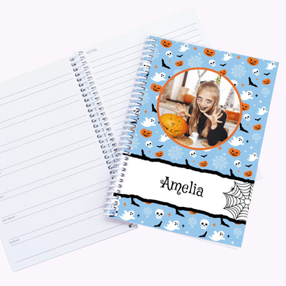 Spooky and Sweet | Personalised A5 Halloween Organiser Notebook