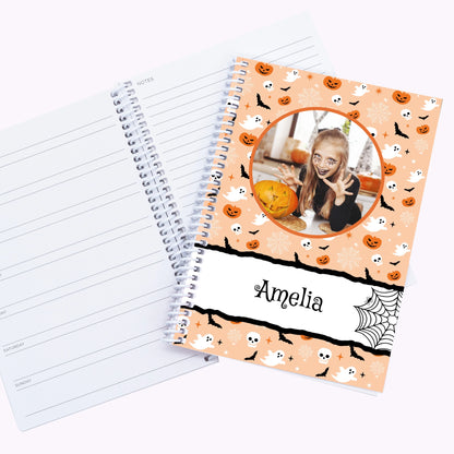 Spooky and Sweet | Personalised A5 Halloween Organiser Notebook
