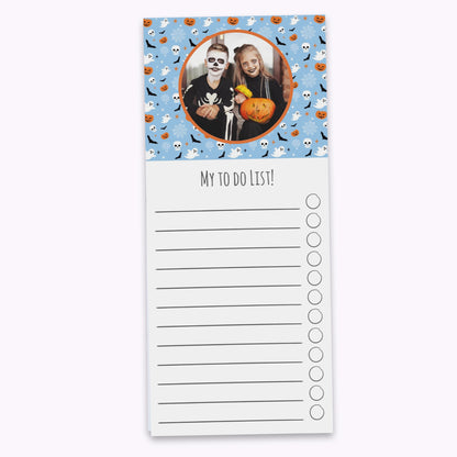 Spooky and Sweet | Personalised Halloween Shopping List Notepad