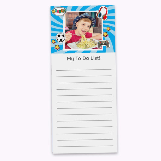 Awesome Memories | Personalised Photo Shopping List Notepad