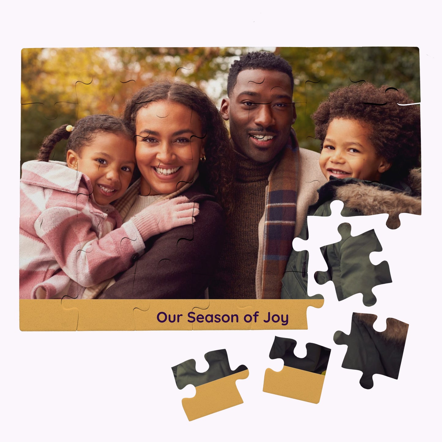Design Your Own Puzzle - 35 Piece Personalised Landscape Jigsaw