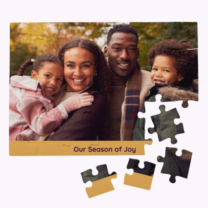 Design Your Own Puzzle - 35 Piece Personalised Landscape Jigsaw