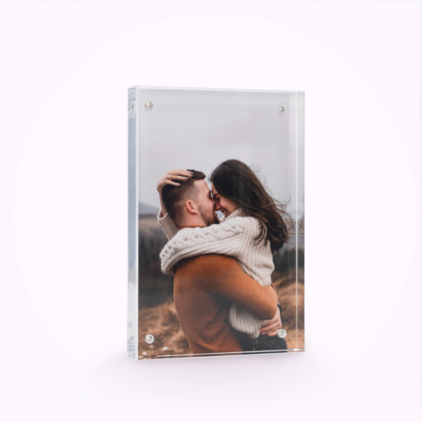 Acrylic Personalised Photo Block