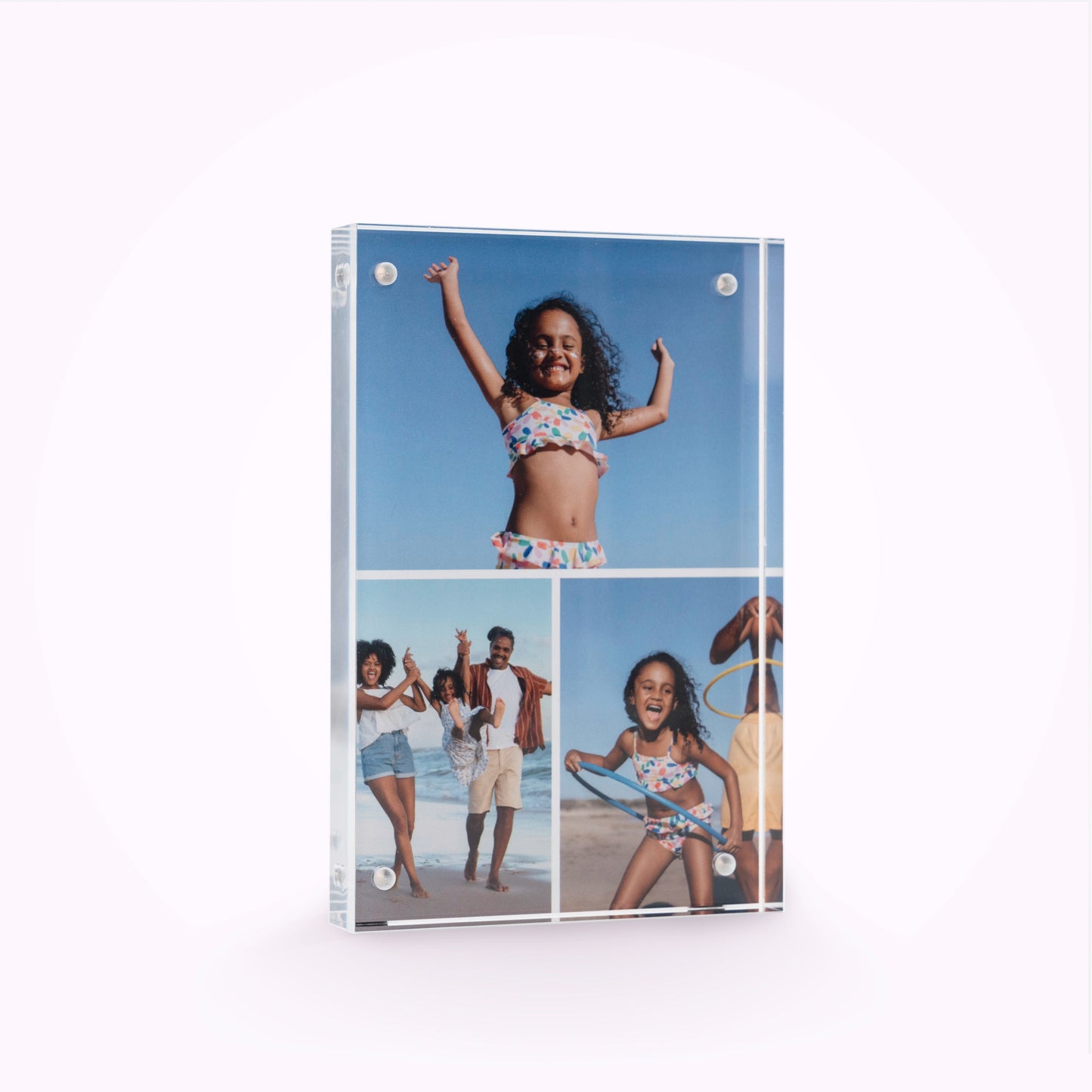 Acrylic Personalised Photo Block