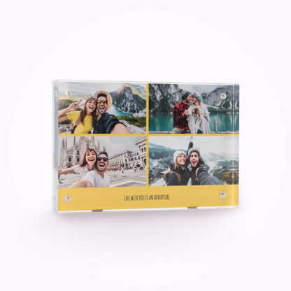 Acrylic Personalised Photo Block