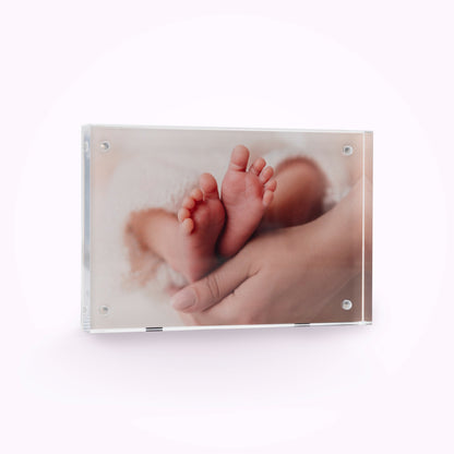 Acrylic Personalised Photo Block