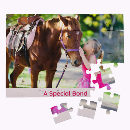 Design Your Own Puzzle - 35 Piece Personalised Landscape Jigsaw