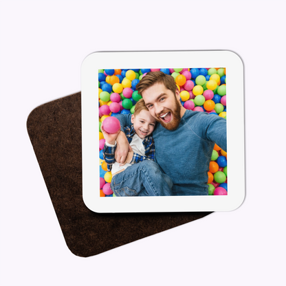 Individual Personalised Wooden Photo Coaster