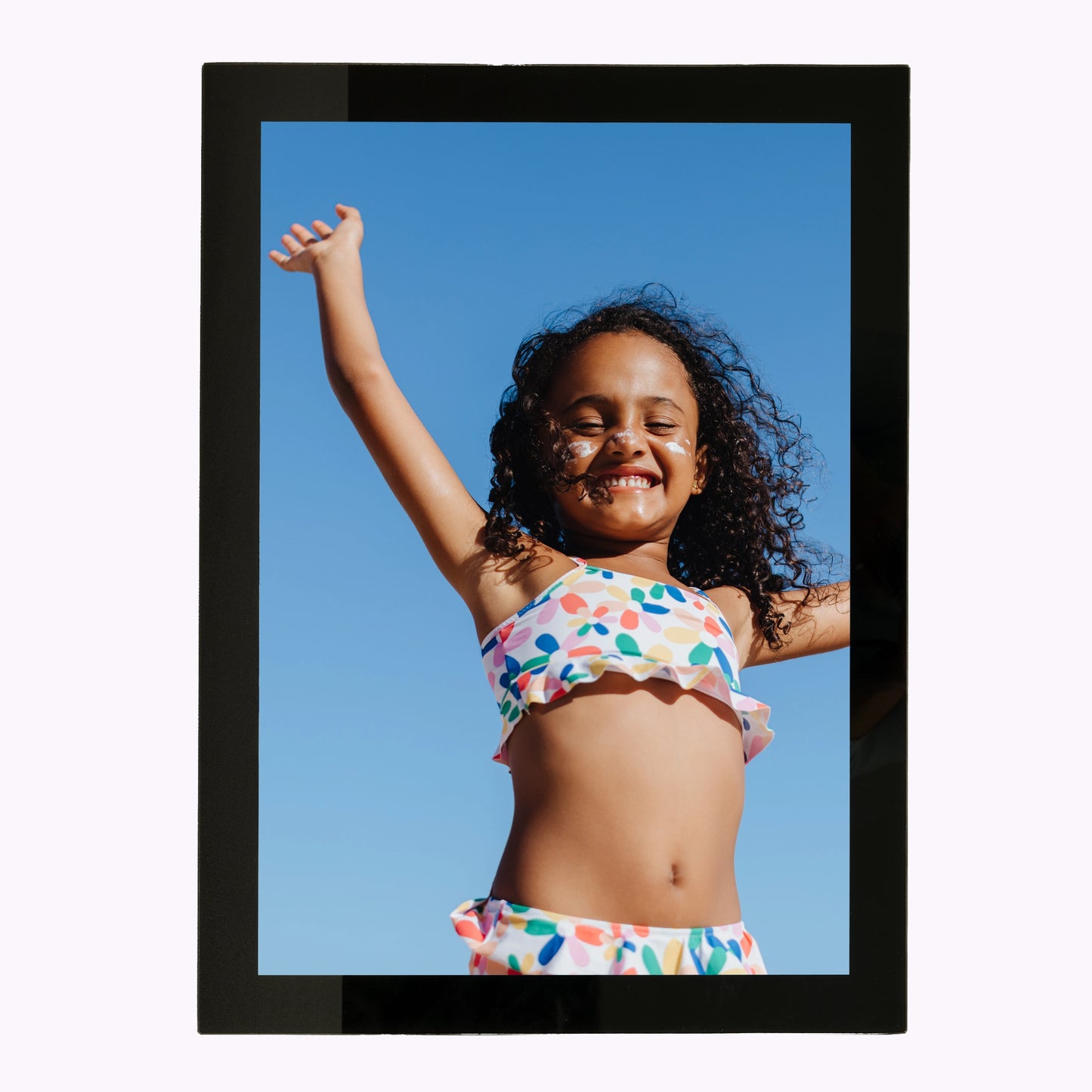5" x 7" Personalised 'Upload Your Photo' Printed Glass Wall Art / Desk Art