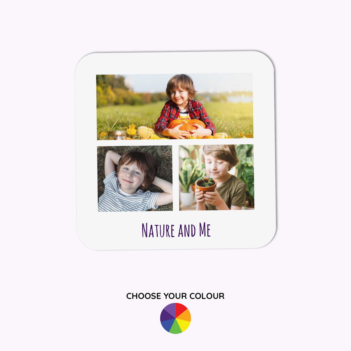 Individual Personalised Wooden Photo Coaster