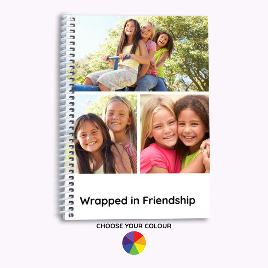 A5 Personalised Photo Ring Bound Weekly Organiser