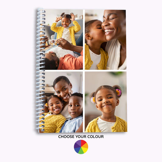 A5 Personalised Photo Ring Bound Weekly Organiser