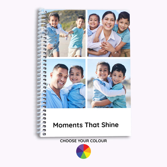 A5 Personalised Photo Ring Bound Weekly Organiser