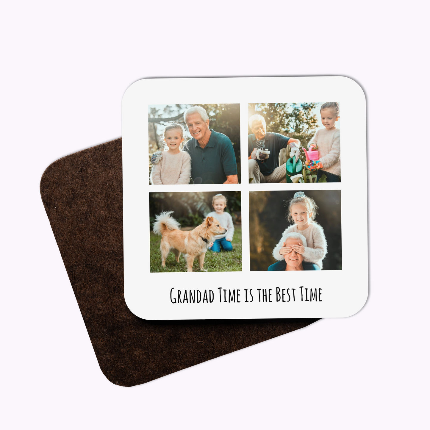 Individual Personalised Wooden Photo Coaster