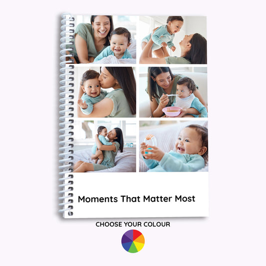 A5 Personalised Photo Ring Bound Weekly Organiser