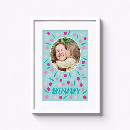 Blooming Lovely | 12" x 16" White Framed Mother's Day Print