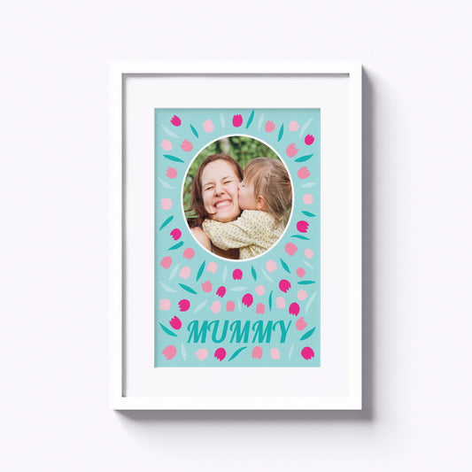 Blooming Lovely | 12" x 16" White Framed Mother's Day Print