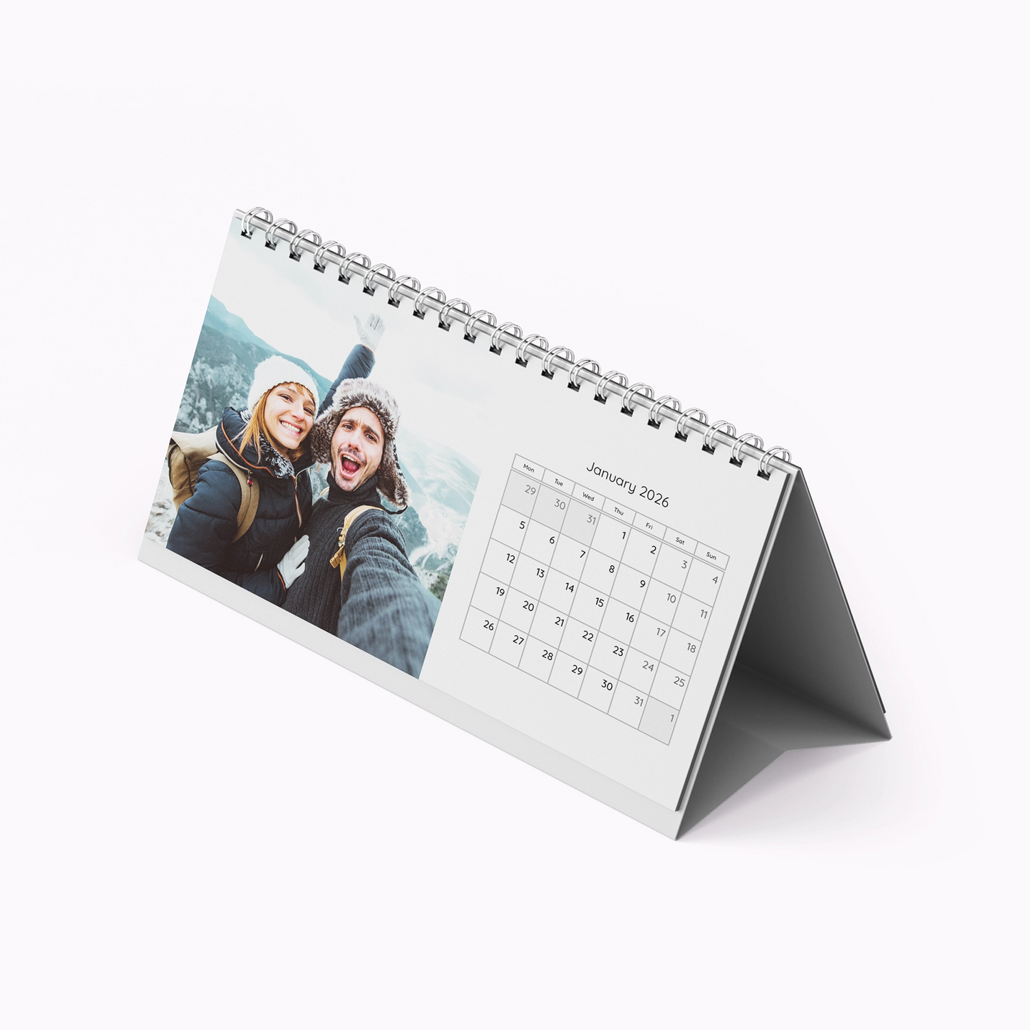 Personalised Desk Photo Calendar - Customise Every Page